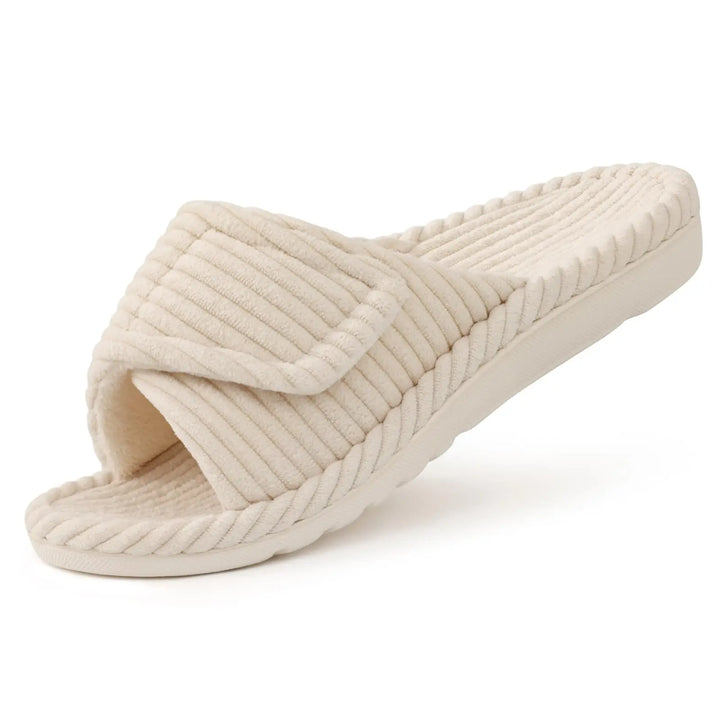 Orthopedic Corduroy House Slippers with Arch Support 7