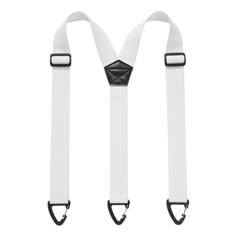 Men's X-Back Suspenders with Adjustable Metal Clips 18