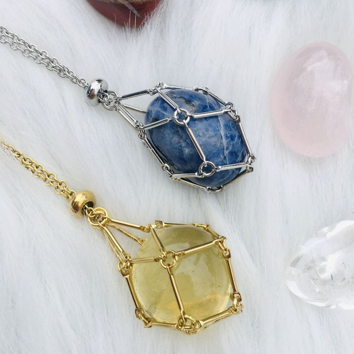 Interchangeable Crystal Stone Necklace for Radiant Style & Harmony 3