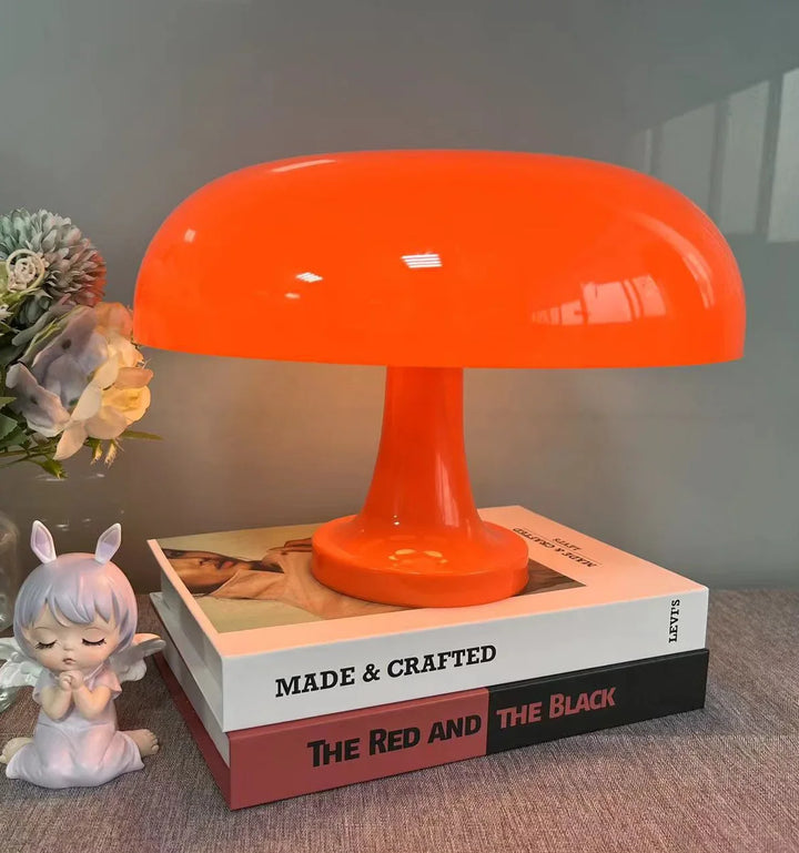 Dimmable LED Table Lamp in Bauhaus Mushroom Style for Desk & Nightstand 7