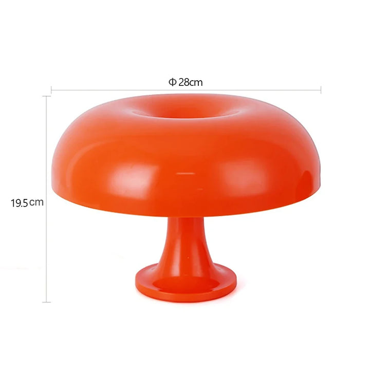 Dimmable LED Table Lamp in Bauhaus Mushroom Style for Desk & Nightstand 9