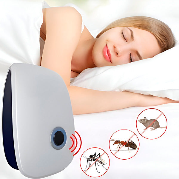 Ultrasonic Pest Repeller | Chemical-Free Insect Protection | Plug In & Go 4