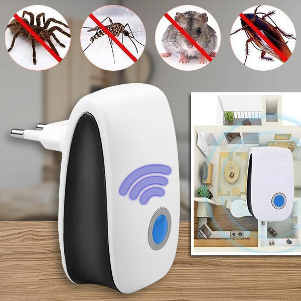 Ultrasonic Pest Repeller | Chemical-Free Insect Protection | Plug In & Go 1