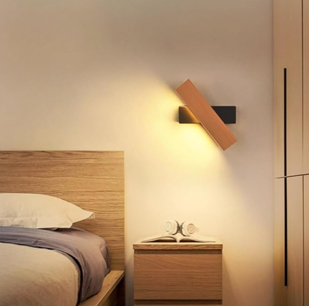 Japanese-Style LED Wall Light | Minimalist Rotating Wall Lamp 6