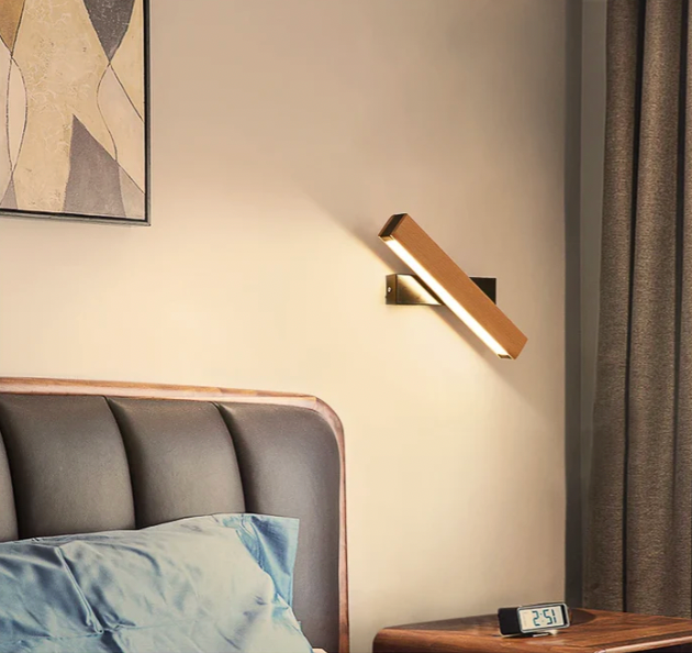 Japanese-Style LED Wall Light | Minimalist Rotating Wall Lamp 8