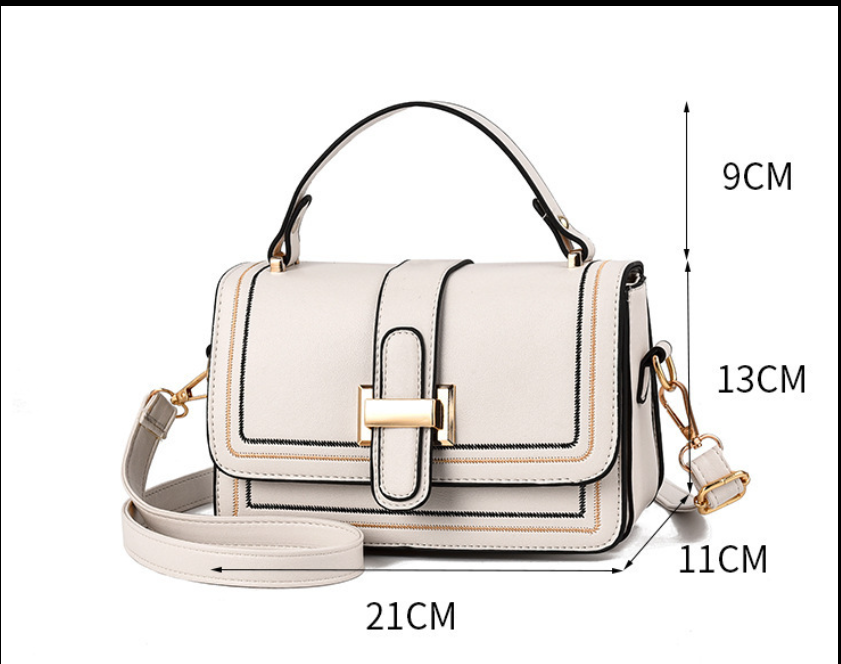 Structured Leather Shoulder Bag with Refined Silhouette 9