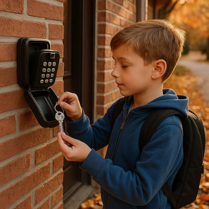 Key Safe with Code | Weatherproof Metal | Adjustable Combination Lock 3