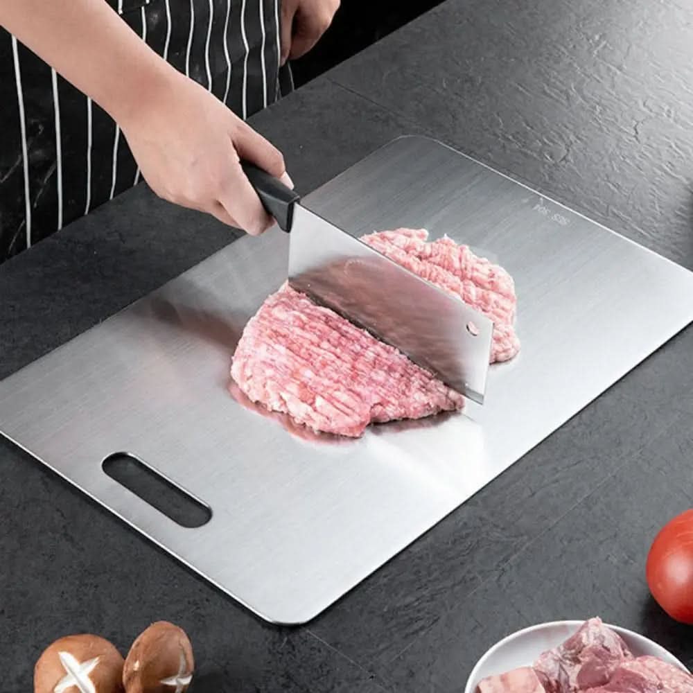Titanium Cutting Board, Durable, Scratch-Resistant, Compact 1