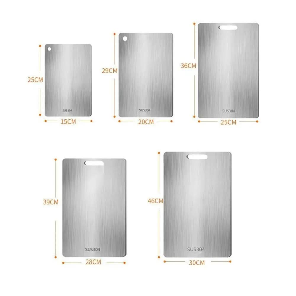 Titanium Cutting Board, Durable, Scratch-Resistant, Compact 2