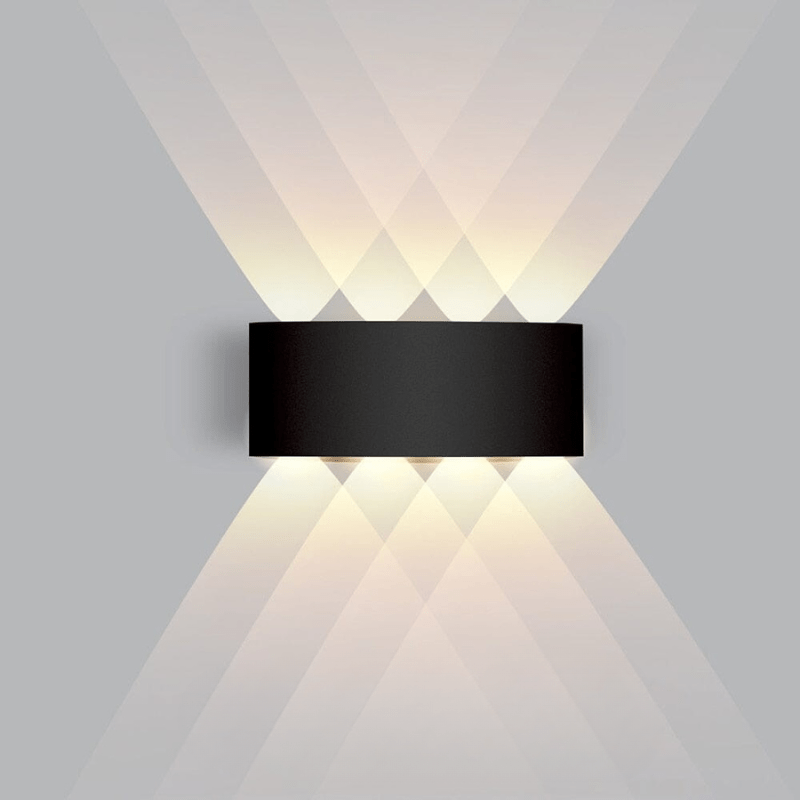 Waterproof LED Outdoor Wall Light – Sleek Aluminum Energy-Saving Fixture 16