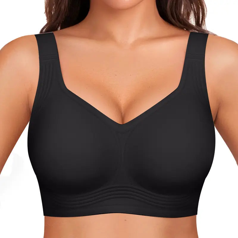 Wireless Jelly Bra with Comfortable Support and Natural Push-Up Effect 2