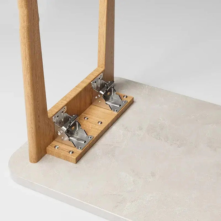Folding Table Leg Brackets 90° Auto-Lock – Set of 2, Holds 225 kg 2