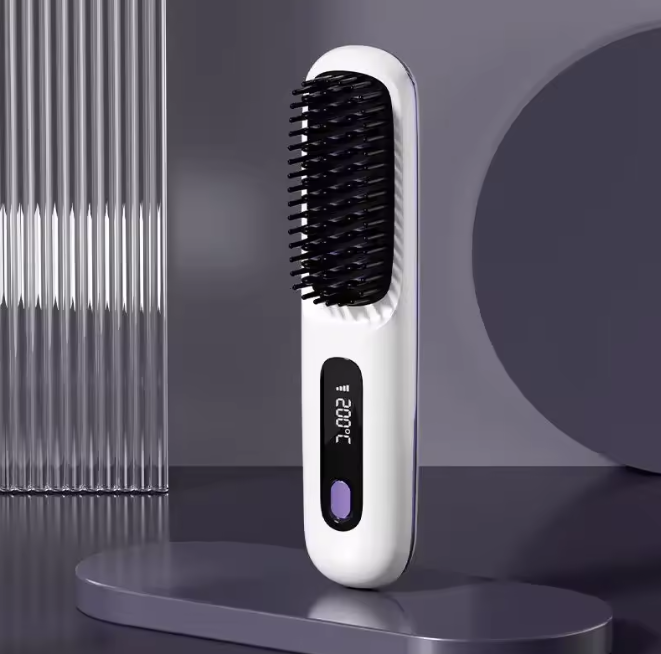 Cordless Heated Styling Brush for Short Hair, Bangs and Nape 10