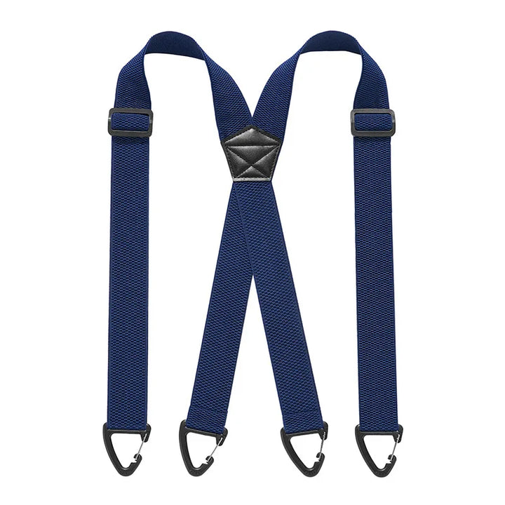 Men's X-Back Suspenders with Adjustable Metal Clips 11