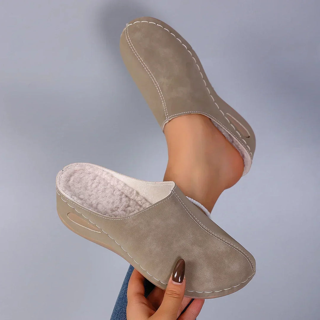 Orthopedic Warm Fleece-Lined Slippers for Everyday Comfort at Home 6