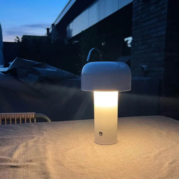 Wireless Rechargeable Table Lamp 21x12.5cm Dimmable LED Mood Light 4