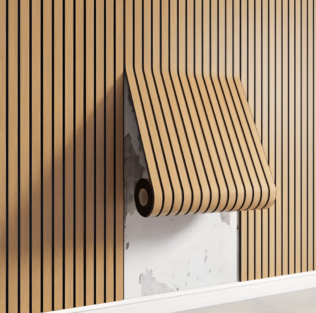 Self-Adhesive Wood Panels for Stylish Wall Design 1