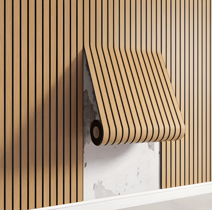 Self-Adhesive Wood Panels for Stylish Wall Design 1