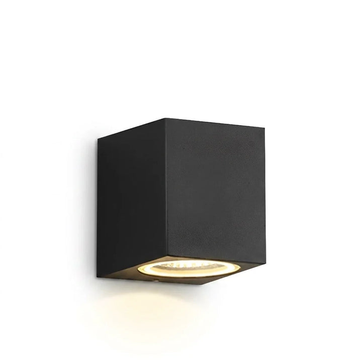 Modern Square Double LED Outdoor Wall Washer Light, Waterproof, for Courtyards 1