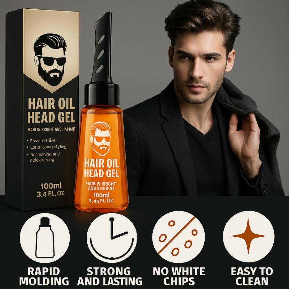 Zero-Grease Styling Gel Comb — Salon Hold Anywhere 8