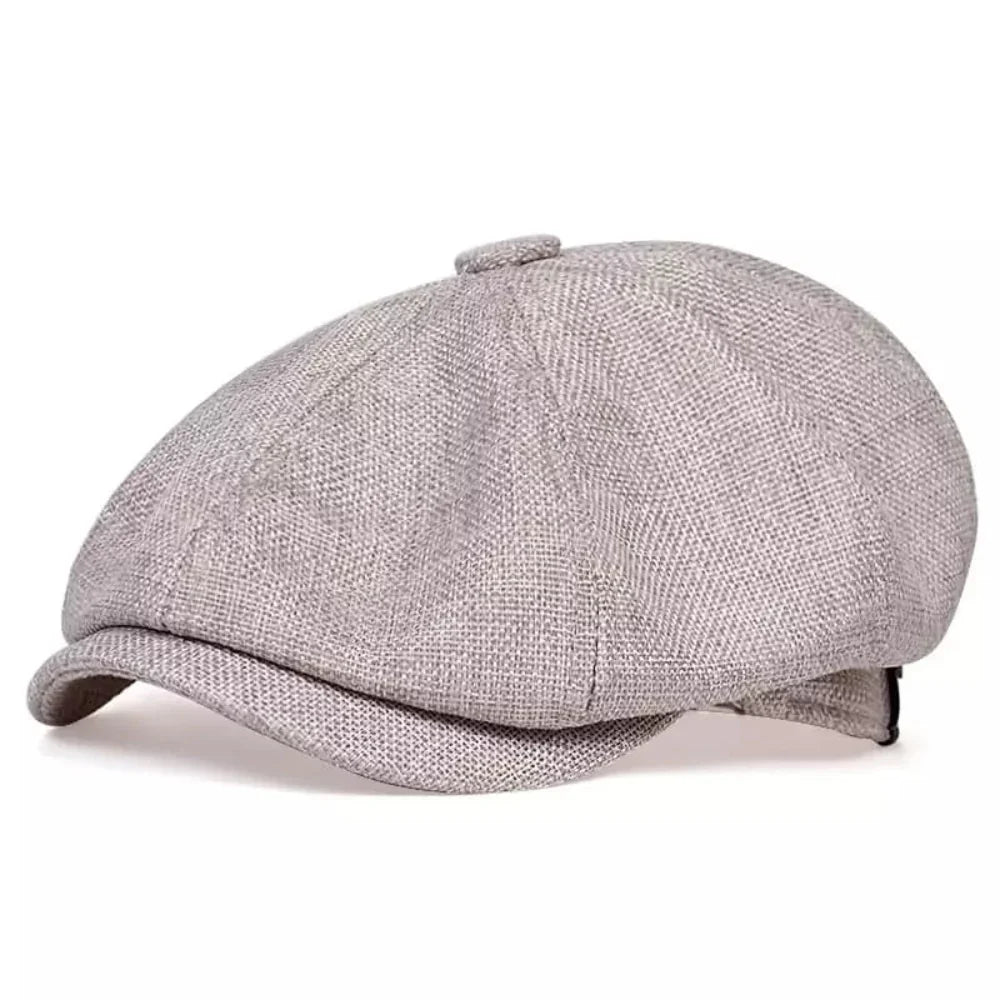 Vintage Flat Cap - Classic Newsboy Hat in Retro Style 9