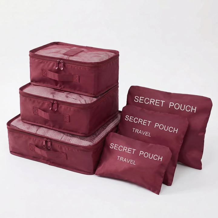 Six Piece Packing Cube Set - VoyaCube