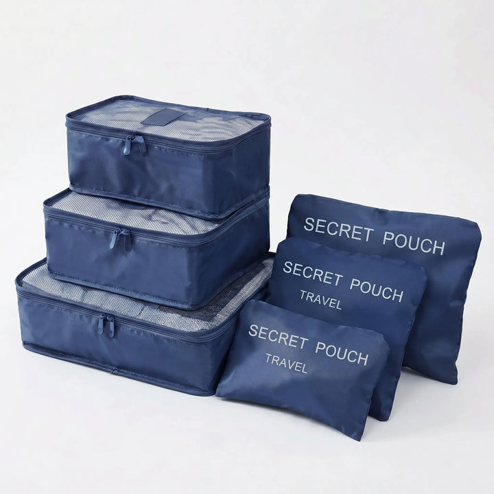 Six Piece Packing Cube Set - VoyaCube