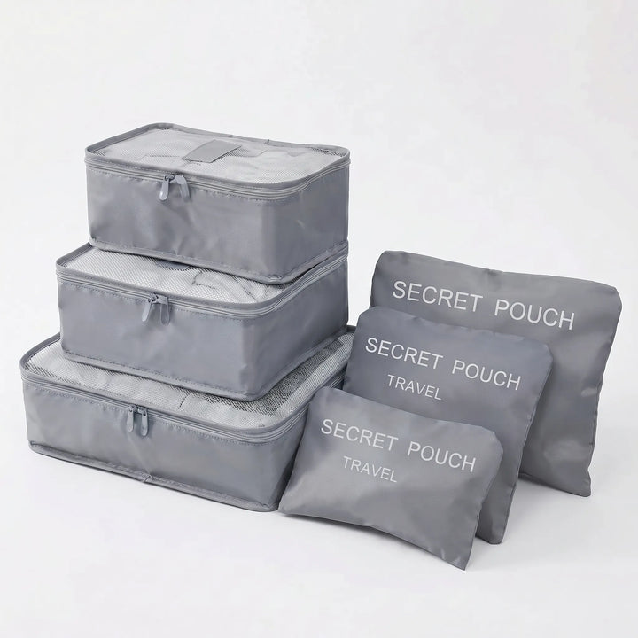 Six Piece Packing Cube Set - VoyaCube