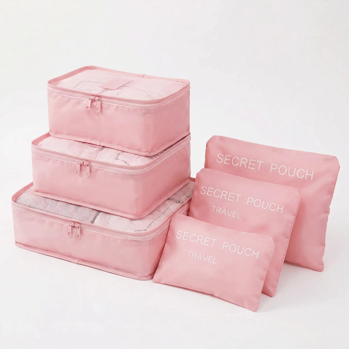 Six Piece Packing Cube Set - VoyaCube