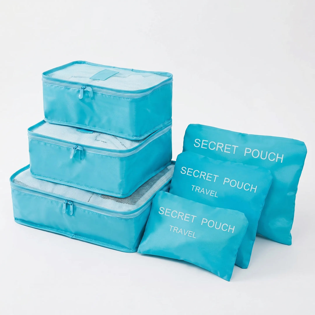 Six Piece Packing Cube Set - VoyaCube