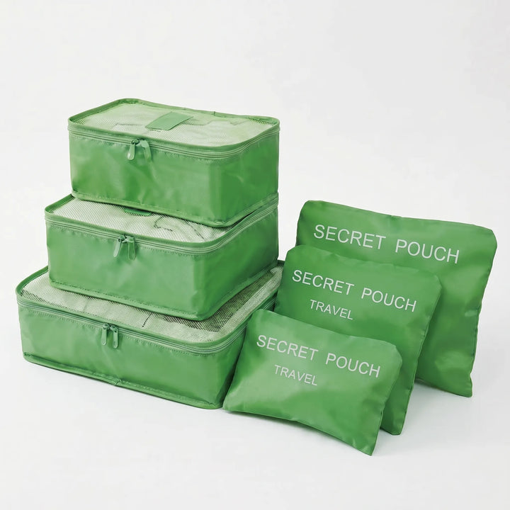 Six Piece Packing Cube Set - VoyaCube