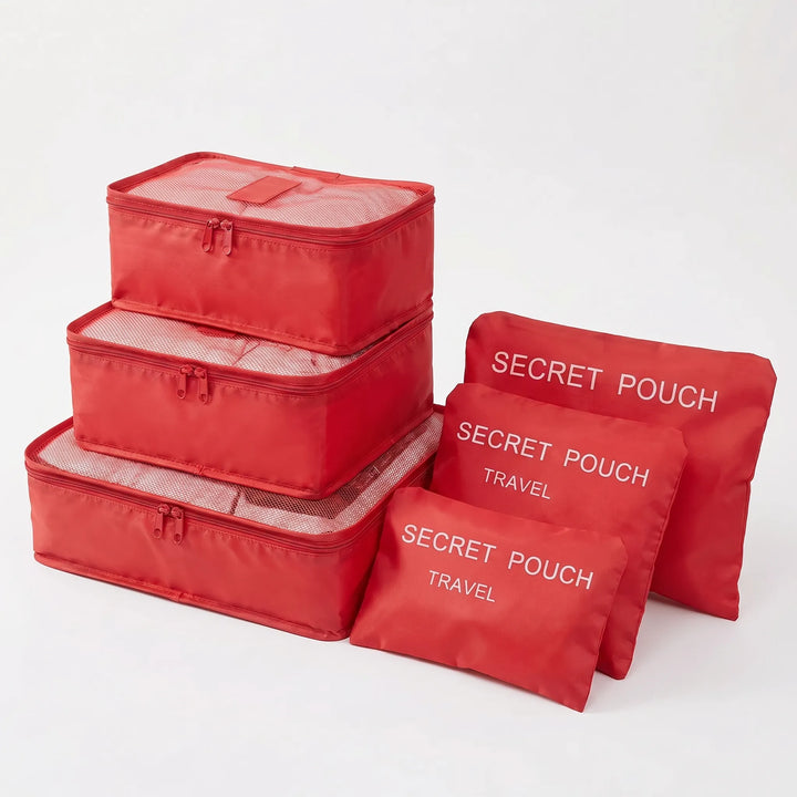 Six Piece Packing Cube Set - VoyaCube