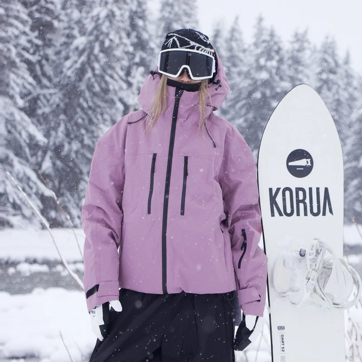 Unisex Hooded Ski Jacket for Skiing, Snowboarding and Outdoor Wear 3