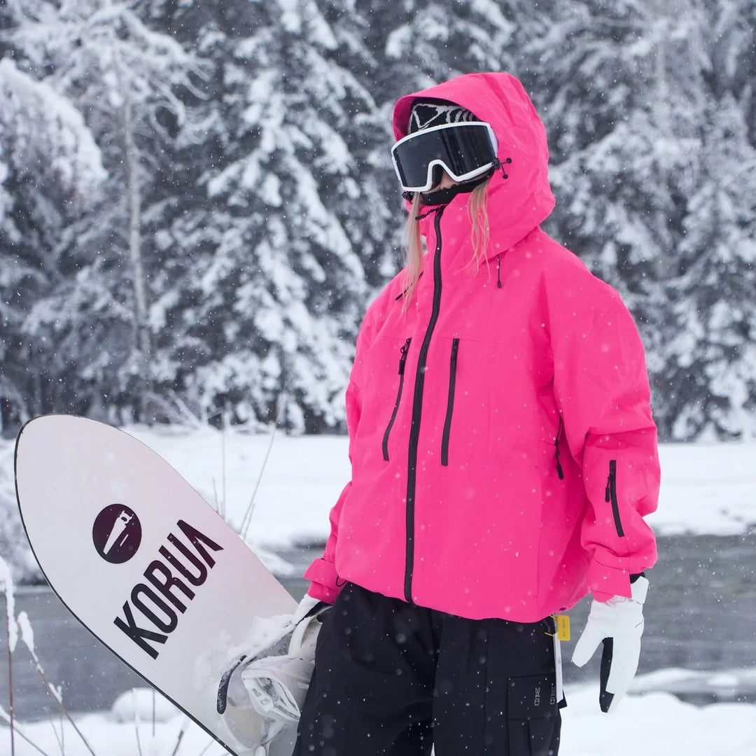 Unisex Hooded Ski Jacket for Skiing, Snowboarding and Outdoor Wear 5
