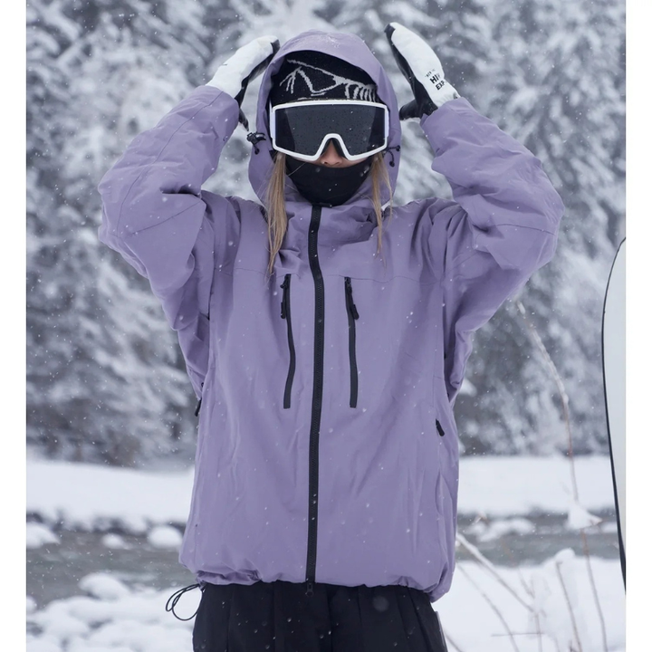 Unisex Hooded Ski Jacket for Skiing, Snowboarding and Outdoor Wear 1
