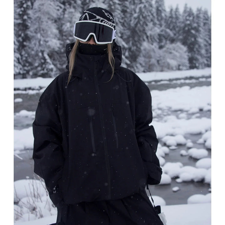 Unisex Hooded Ski Jacket for Skiing, Snowboarding and Outdoor Wear 2