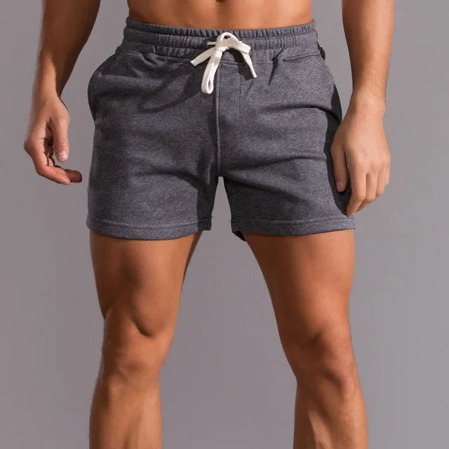 Men's Athletic Shorts with Drawstring Waist, Short Length 3