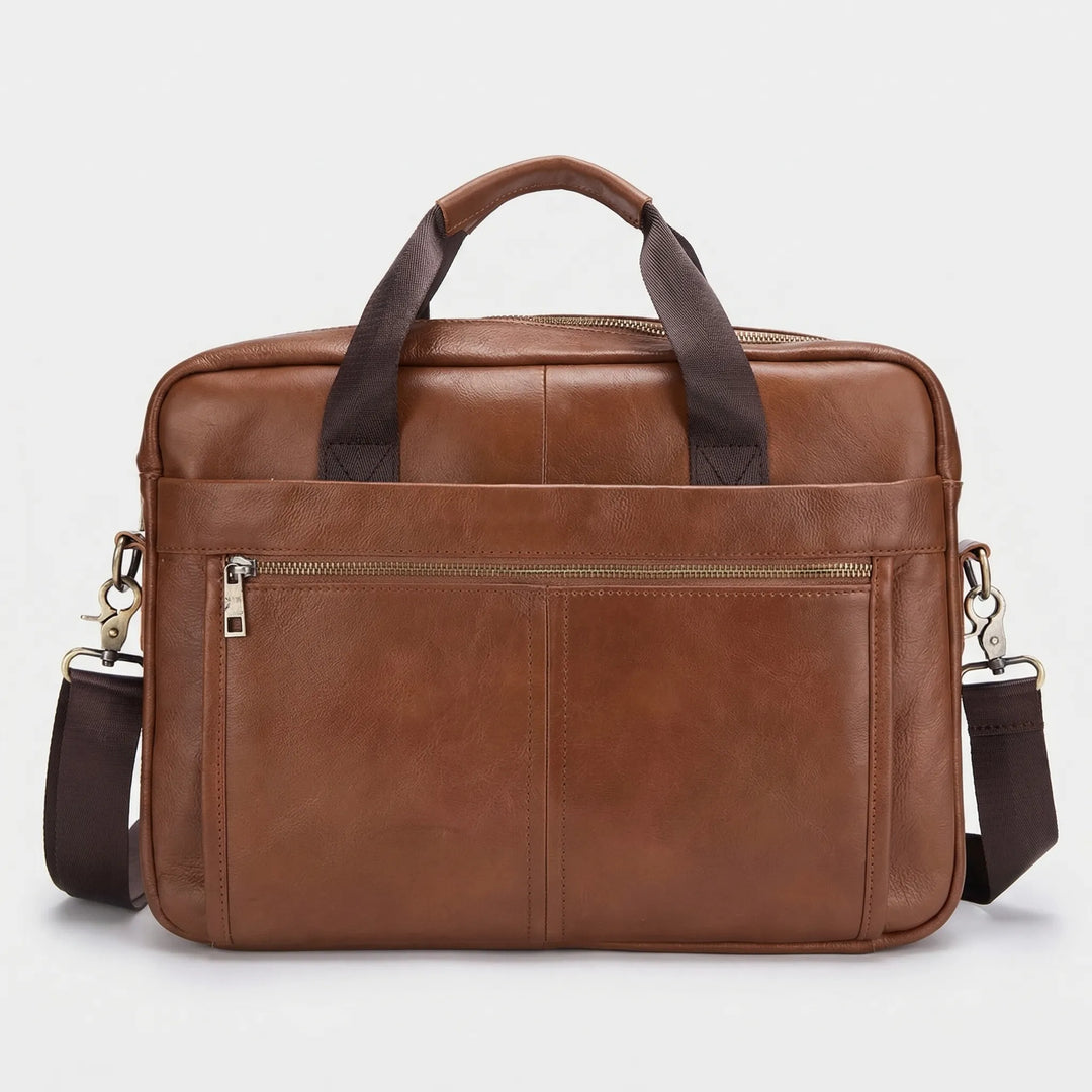 Slim Structured Laptop Briefcase - Vexaro