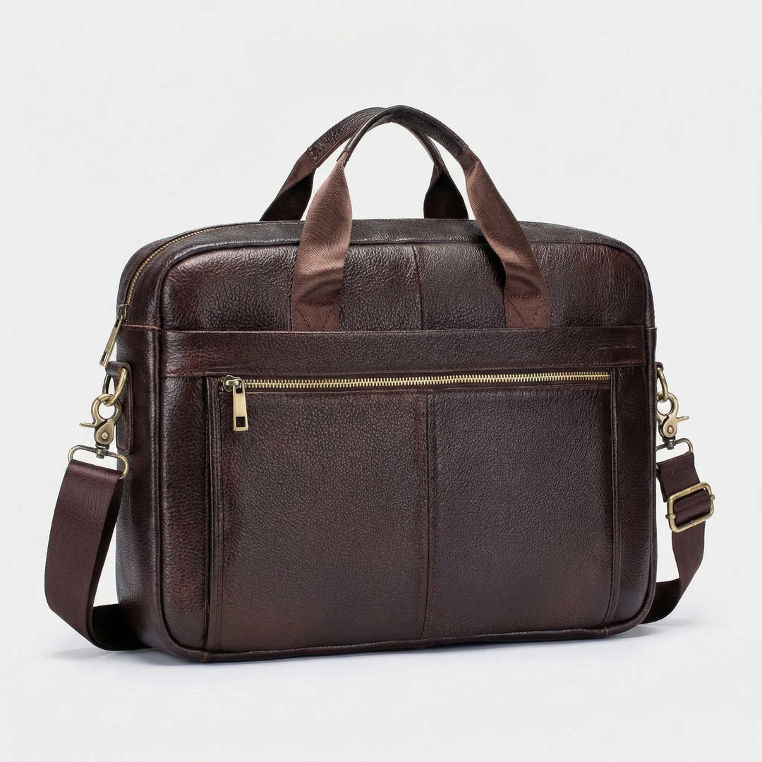 Slim Structured Laptop Briefcase - Vexaro