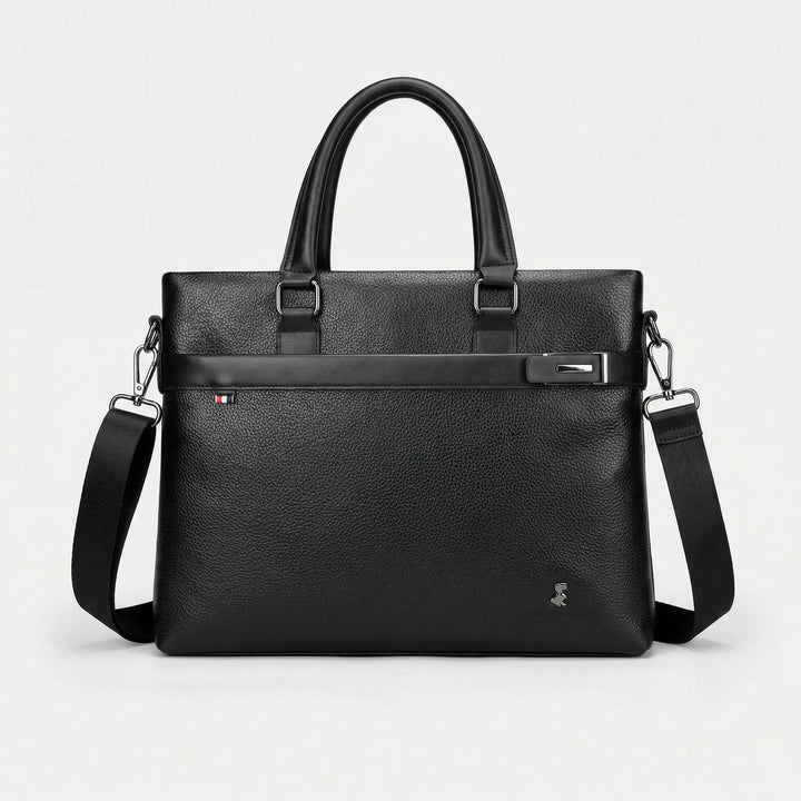 Slim Structured Shoulder Bag - Vantor