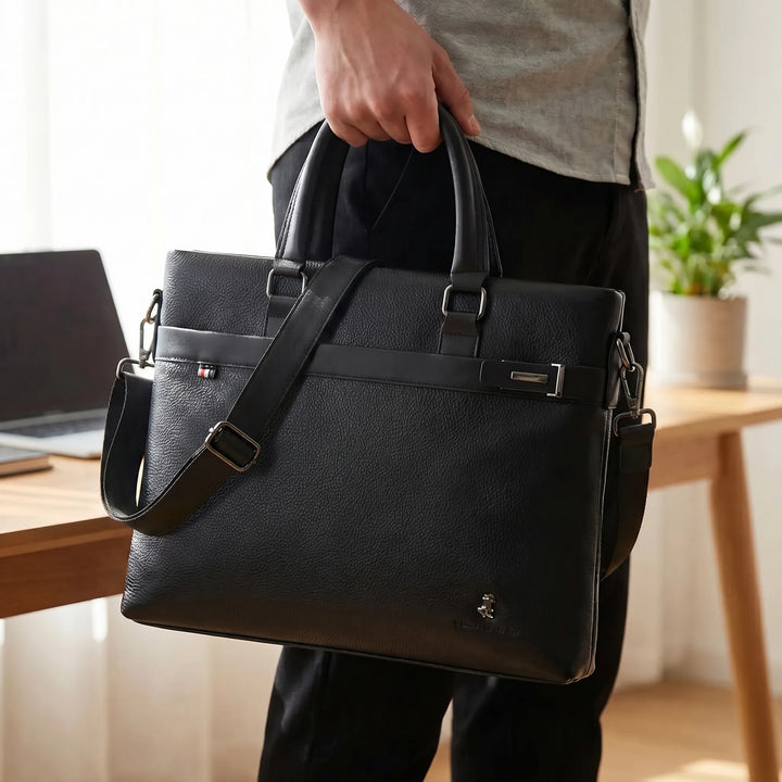 Slim Structured Shoulder Bag - Vantor