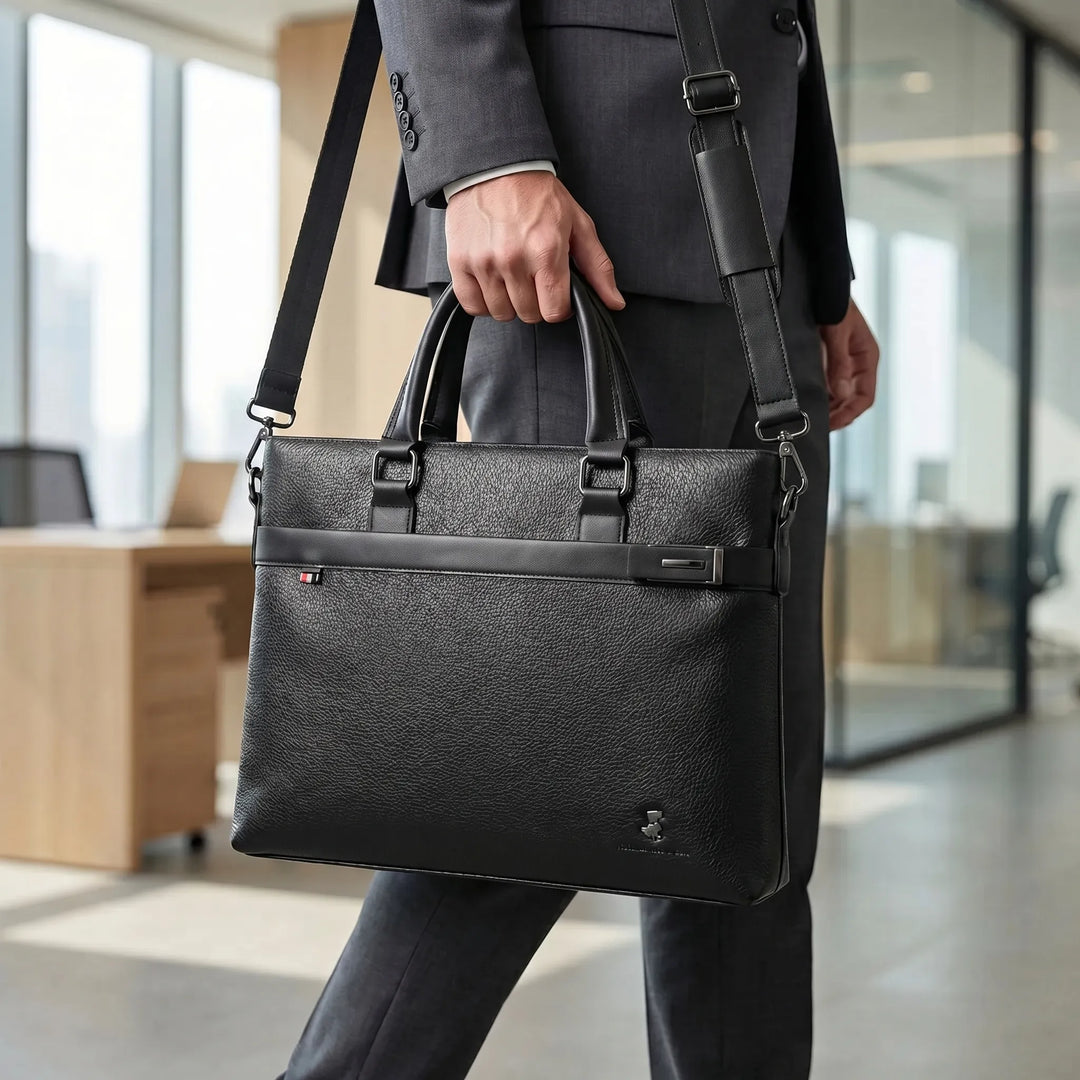 Slim Structured Shoulder Bag - Vantor