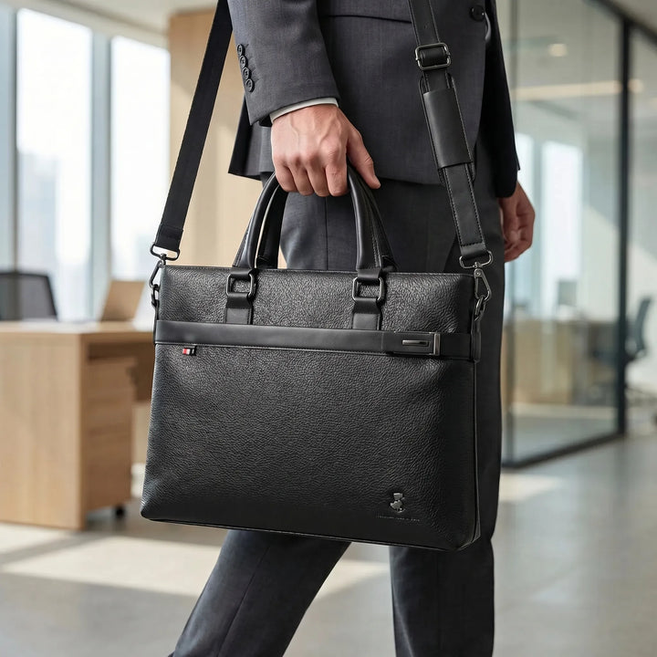 Slim Structured Shoulder Bag - Vantor