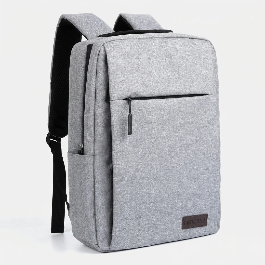 Slim Water-Resistant Laptop Backpack With USB - Packavio