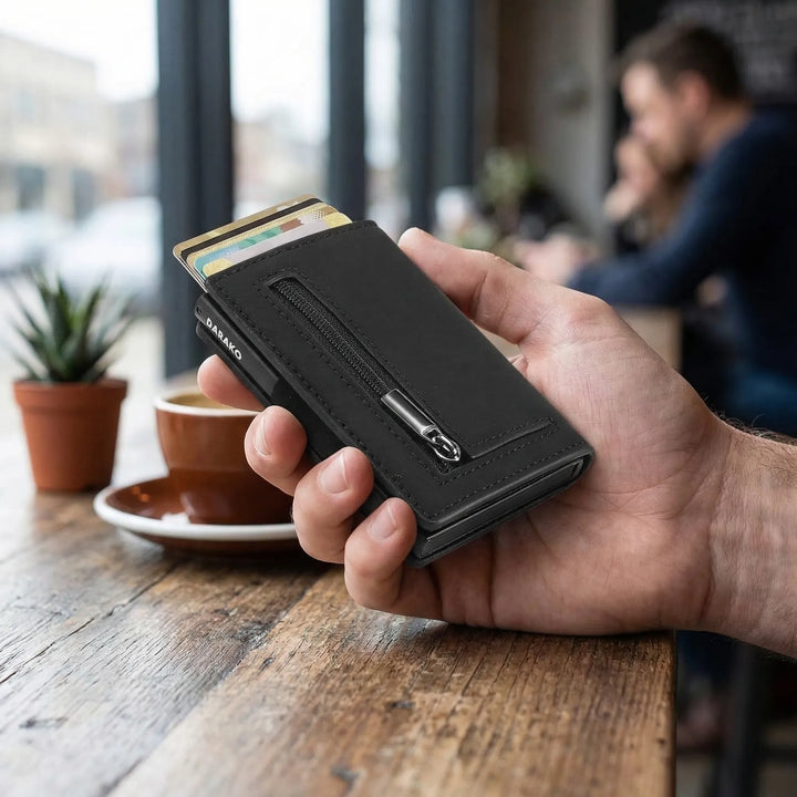 Slim RFID-Blocking Card Slide Wallet - Slydvault