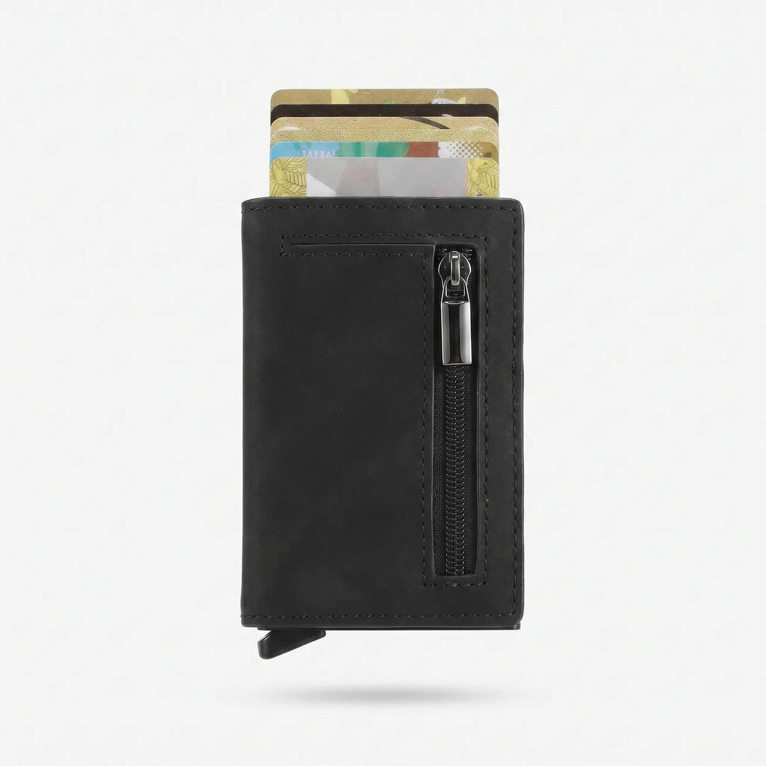 Slim RFID-Blocking Card Slide Wallet - Slydvault