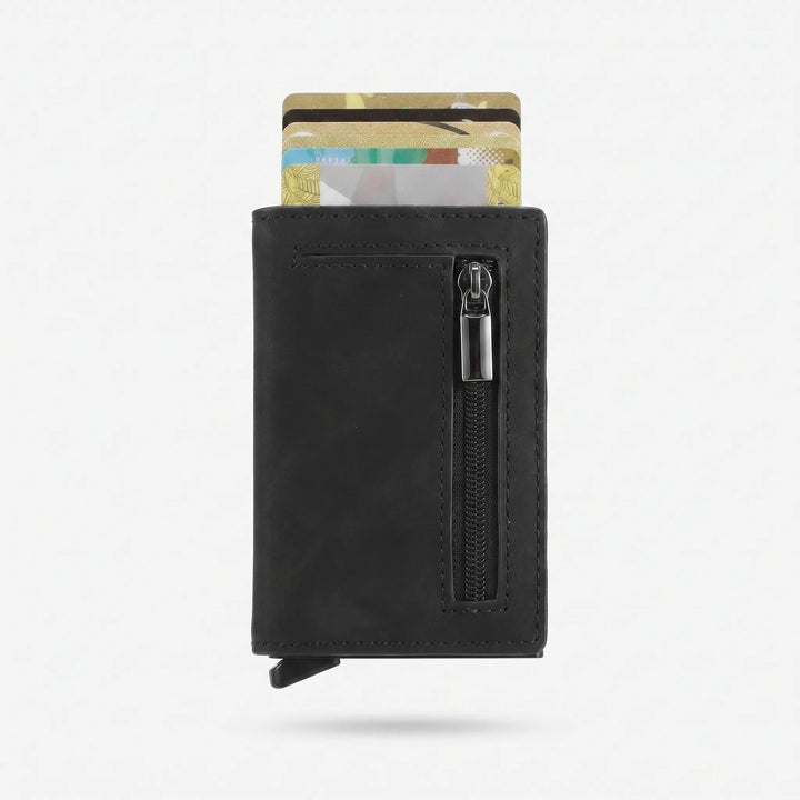 Slim RFID-Blocking Card Slide Wallet - Slydvault