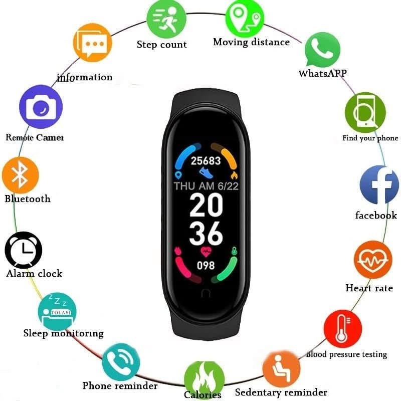 Bluetooth Smartwatch for Men and Women with Fitness Tracking 7