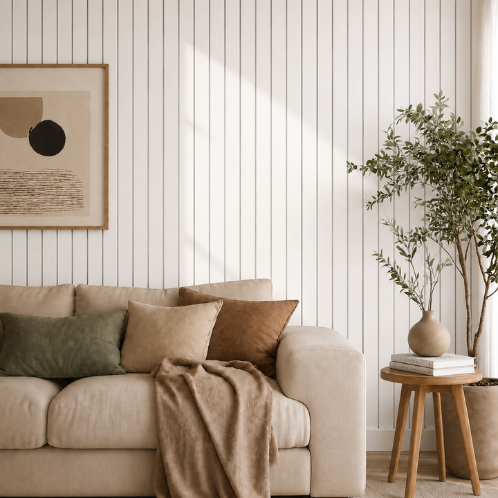 Self-Adhesive Peel and Stick 3D Slat Wall Panel Rolls 10