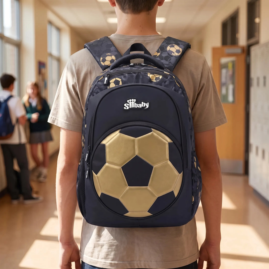 Soccer Themed Childs Backpack - Kiddix